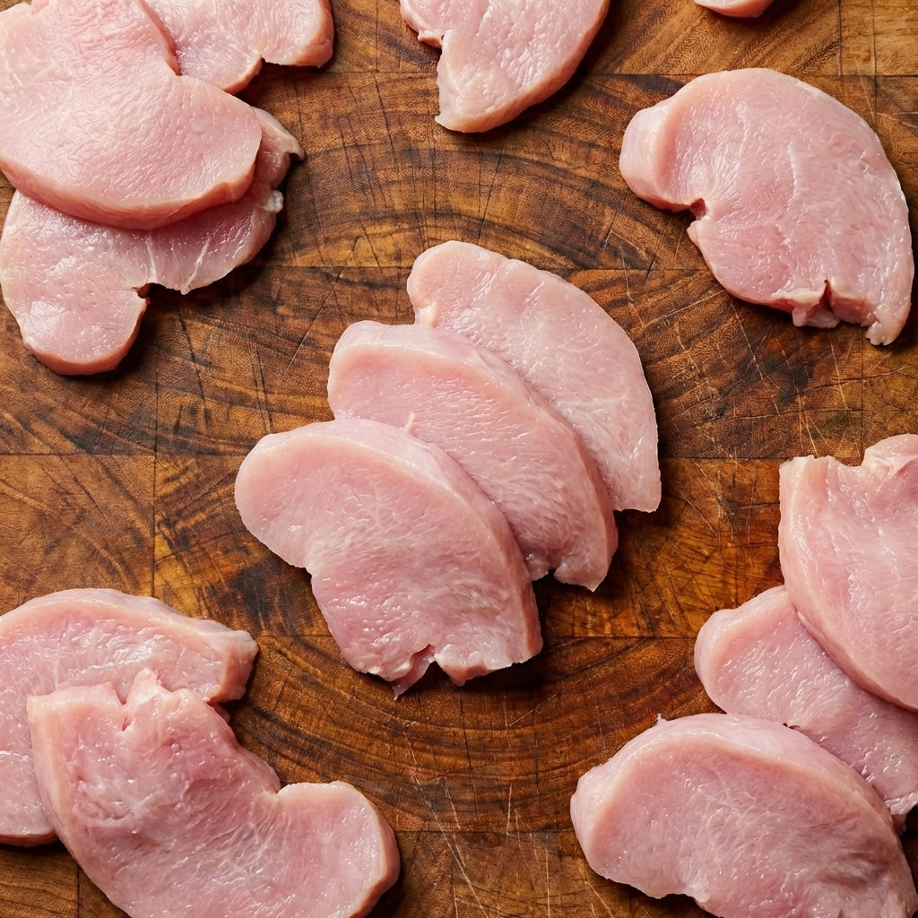 Halal Boneless Turkey Chops (1 lb)
