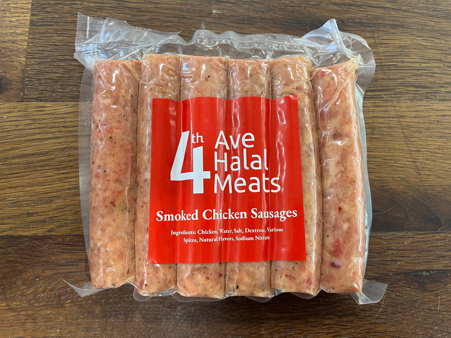Halal Smoked Chicken Sausage