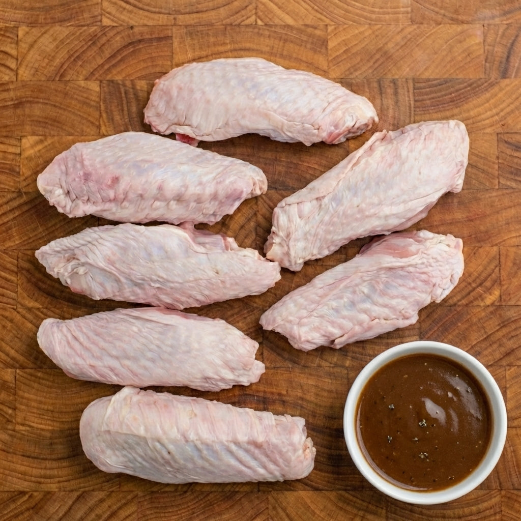Halal Small Turkey Wings (All Flats)