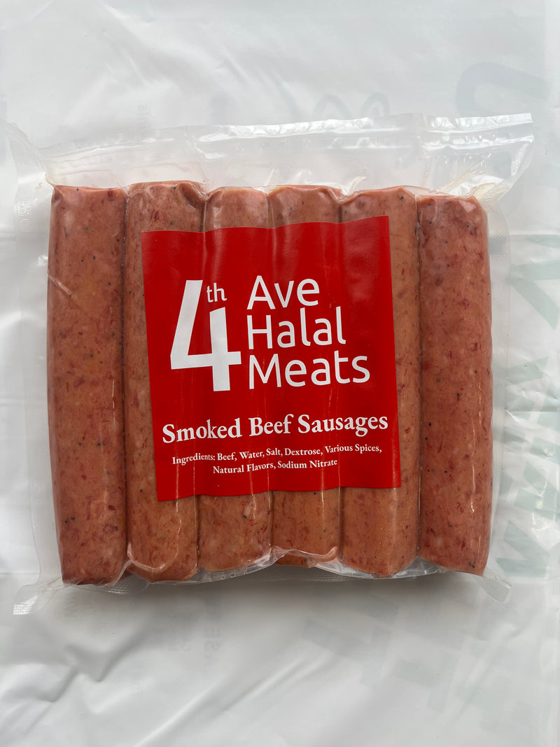 Halal Smoked Beef Sausages (1 lb)
