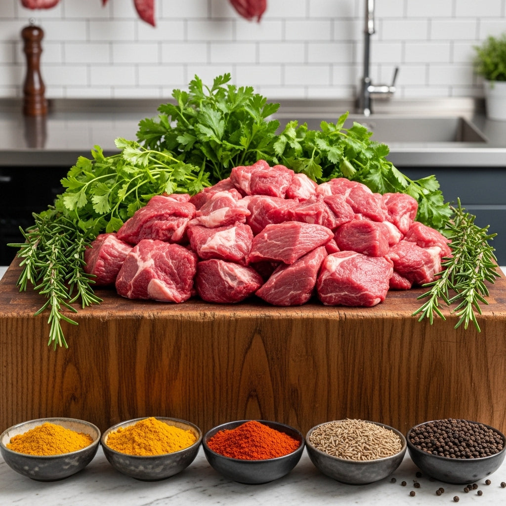 Halal Fresh Boneless Lamb (2lbs)