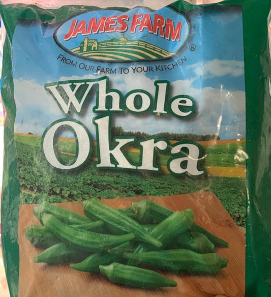 James Farm Whole Okra